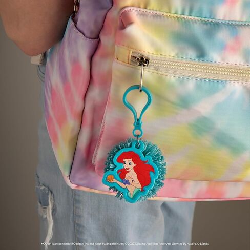 Koosh Disney Clip Ariel - The Little Mermaid – Travel-Friendly Backpack Clip Toy – for Kids Ages 3 and Up in Kuwait