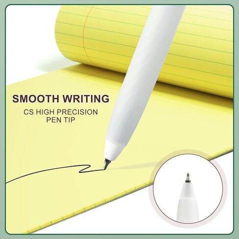 أقلام الهلام القابلة للتراجع عن Miikoul ، الحبر الأسود الجاف السريع بمقدار 0.5 ملم نقاط ناعمة للكتابة على الأقلام مع البوصلة ، قبضة الراحة للتغذية ، أخذ الملاحظات ، اللوازم المدرسية المكتبية (Morandi Color) in Kuwait