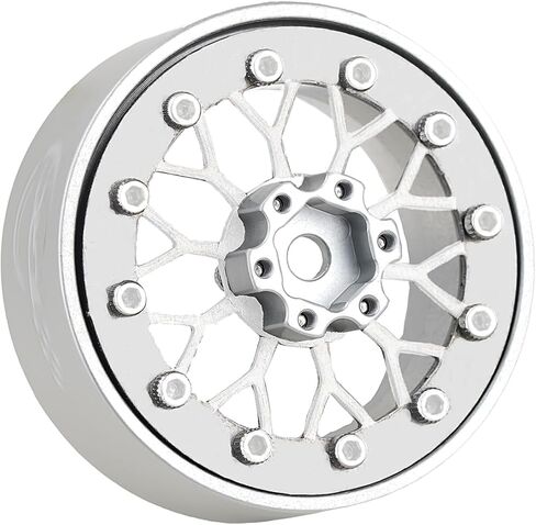 4PCS Grade 5 Titanium Wheel Face Aluminum 1.3 Inch Wheels Hubs for 1/24 Axial SCX24 FCX24 1/18 TRX4M Redcat Ascent-18 Upgrade Parts in Kuwait