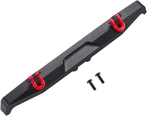 MOHERO Aluminum Front and Rear Bumper Set with Tow Hook for 1/18 TRX4M High Trail K10 RC Crawler Car Upgrade Part,(Front&Rear) in Saudi Arabia