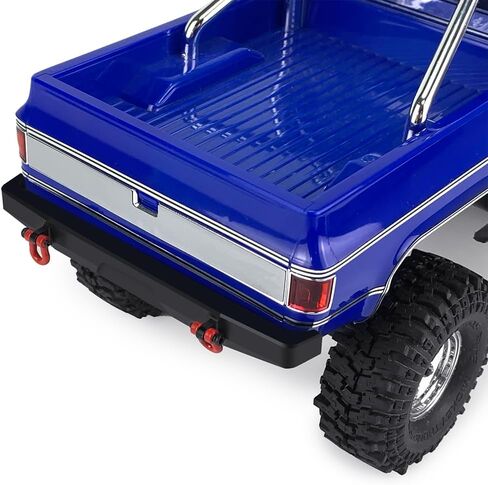 MOHERO Aluminum Front and Rear Bumper Set with Tow Hook for 1/18 TRX4M High Trail K10 RC Crawler Car Upgrade Part,(Front&Rear) in Saudi Arabia