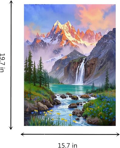 TINDAY Paint by Number Dragon DIY Paint by Numbers Kit for Kids Adults Beginner DIY Canvas Painting by Numbers Painting Acrylic Painting for Home Decoration Paint by Numbers Dragon 16x20 Inch in Saudi Arabia