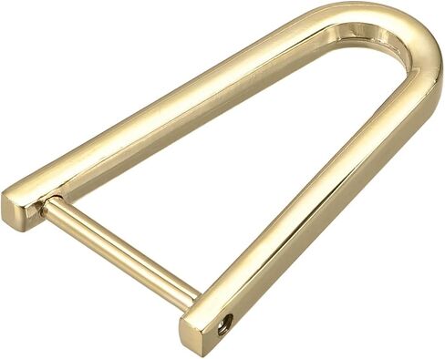 uxcell D-Rings Screw in Stackle ، Zinc Alloy Horseshoe U Shape D Ring Buckle for Pres in Saudi Arabia