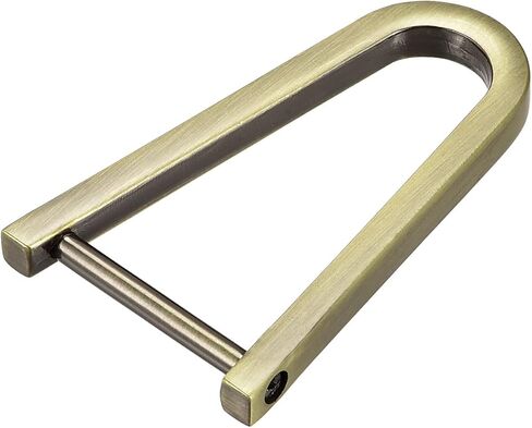uxcell D-Rings Screw in Stackle ، Zinc Alloy Horseshoe U Shape D Ring Buckle for Pres in Kuwait
