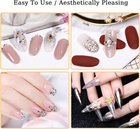 Rhinestone Picker Tool,2 Pcs Rhinestones Diamond Painting Dotting Pen,Rhinestone Tool,Gem Picker Tool,Manicure Nail Art DIY Decoration Tool,Wax Pencil for Rhinestones (Purple and Pink) in Saudi Arabia