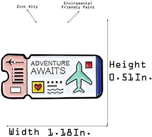 Flairs New York Premium Handmade Enamel Lapel Pin Brooch Badge ([Frida Kahlo] Anime Frida, 1 Pin) in Kuwait