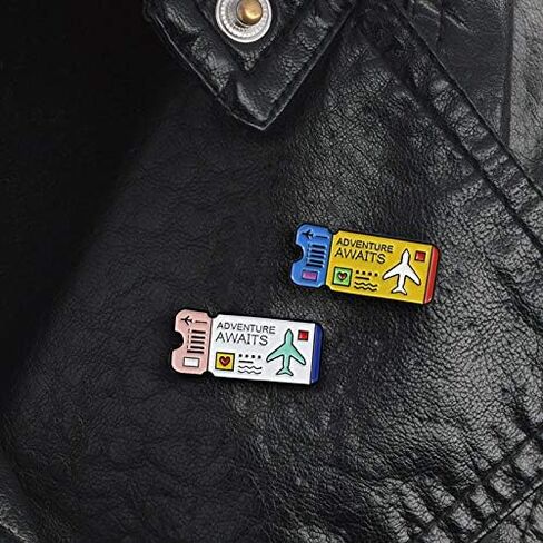 Flairs New York Premium Handmade Enamel Lapel Pin Brooch Badge ([Frida Kahlo] Anime Frida, 1 Pin) in Kuwait