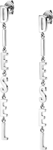 Diesel Men's Black Stainless Steel Stud Earring (Model: DX1539001) in Kuwait