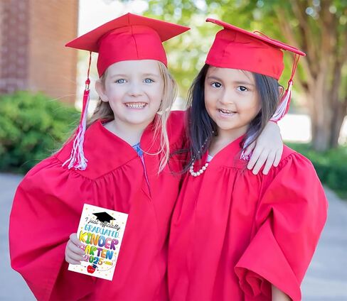 D24TIME Kindergarten Graduation Cards for Boys - 2025 Kindergarten Graduation Gifts for Boys Girls Son Daughter Kids Graduate Gift Card Class Of 2025 in Saudi Arabia
