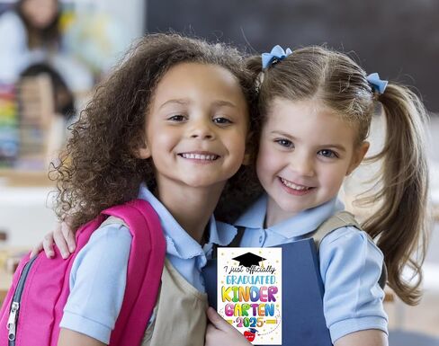 D24TIME Kindergarten Graduation Cards for Boys - 2025 Kindergarten Graduation Gifts for Boys Girls Son Daughter Kids Graduate Gift Card Class Of 2025 in Saudi Arabia