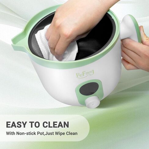 Candle Melting Pot Electric Wax Melter for Candle DIY Making with Pouring Spout, Non-Stick Candle Making Pouring Pot Soap Making Melting Pot with Digital Display, Constant Temperature Function(Black) in Saudi Arabia