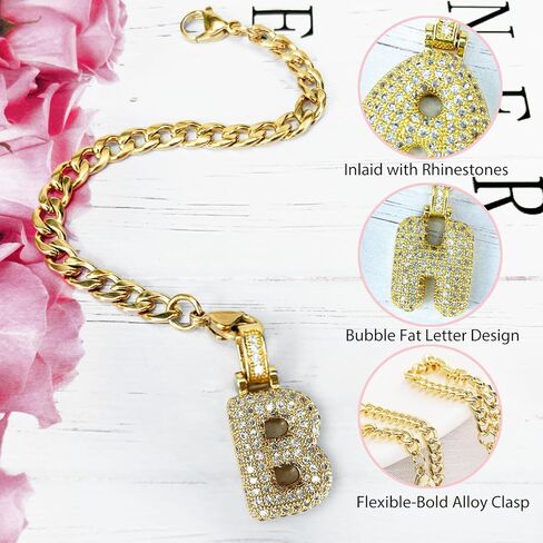 سحر كوب لستانلي مقبض- سحر حرف الفقاعة الملحقات لـ Stanley 40 Oz Tumblers لطيف الدهون سلسلة المفاتيح الأولية مع مجوهرات ماء ماء ماء زجاجة ماء J in Kuwait