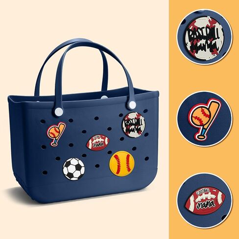 Rubber Beach Bag Accessories,Bogg Bag Lovely DIY Charms Multiple in Saudi Arabia
