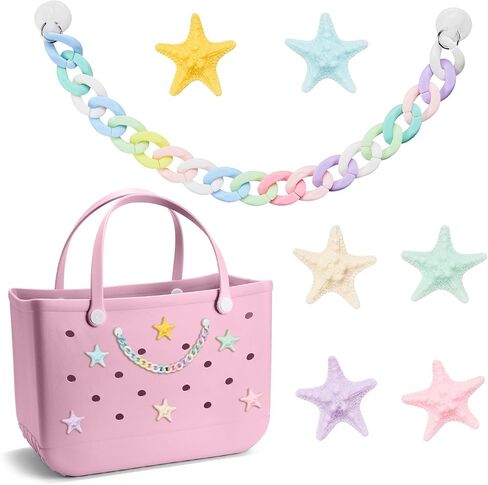 Rubber Beach Bag Accessories,Bogg Bag Lovely DIY Charms Multiple in Saudi Arabia