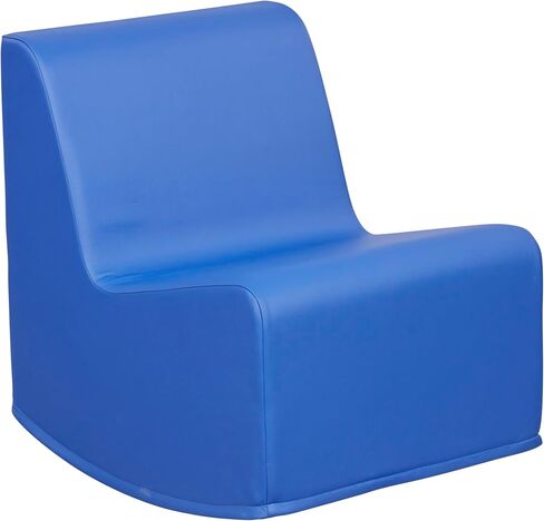ECR4Kids SoftZone Rocker, Flexible Seating, Blue in Kuwait