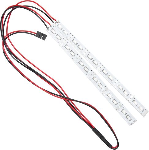 ShareGoo 24 LEDs 1/10 RC Chassis Lights 6V LED Strip 166mm Compatible with HSP HPI Redcat Traxxas Arrma Kyosho Losi 1/10 1/8 RC Car Crawler Buggy (Blue) in Saudi Arabia