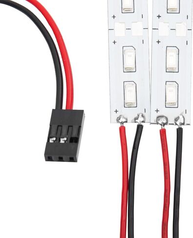ShareGoo 24 LEDs 1/10 RC Chassis Lights 6V LED Strip 166mm Compatible with HSP HPI Redcat Traxxas Arrma Kyosho Losi 1/10 1/8 RC Car Crawler Buggy (Blue) in Saudi Arabia