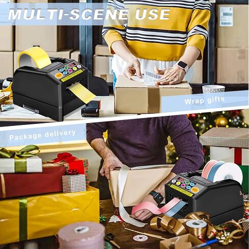 آلة قطع الشريط ، آلة قطع الأشرطة الكهربائية ، مقدمة بطول 999 مم قطع 6-60 مم عرض ، موزع الأشرطة التلقائي للمكتب ، الشركات ، استخدام المنزل in Kuwait