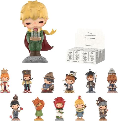 POP MART Hirono×Le Petit Prince Series Figures, Blind Box Figures, Random Design Action Figures Collectible Toys Home Decorations, Holiday Birthday Gifts, Single Box in Saudi Arabia
