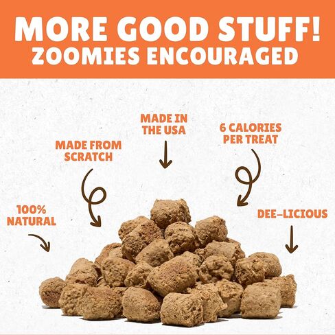 سنيكي سناكس بوبرس لحم الخنزير المقدد والجبن - حلوى مقرمشة للكلاب - طبيعية بالكامل، خالية من الحبوب - صنع في الولايات المتحدة الأمريكية (عبوة 10 أونصة من قطعتين) in Kuwait