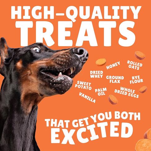 سنيكي سناكس بوبرس لحم الخنزير المقدد والجبن - حلوى مقرمشة للكلاب - طبيعية بالكامل، خالية من الحبوب - صنع في الولايات المتحدة الأمريكية (عبوة 10 أونصة من قطعتين) in Kuwait