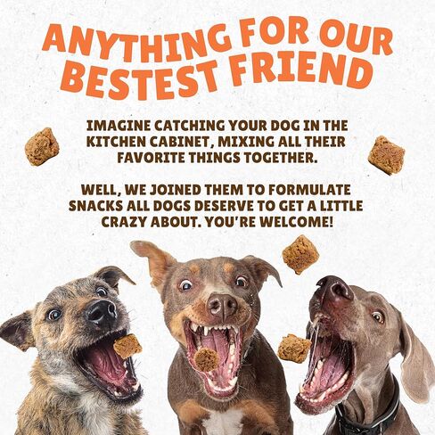 سنيكي سناكس بوبرس لحم الخنزير المقدد والجبن - حلوى مقرمشة للكلاب - طبيعية بالكامل، خالية من الحبوب - صنع في الولايات المتحدة الأمريكية (عبوة 10 أونصة من قطعتين) in Kuwait