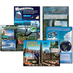 Brand: Mark Twain Media Carson Dellosa Mark Twain Science: Extreme Climates and Weather Bulletin Board Set (410022)