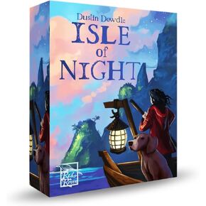 Isle of Night by Red Raven Games ، لعبة لوحة الإستراتيجية ، لمدة 2 إلى 5 لاعبين وأعمار 8+