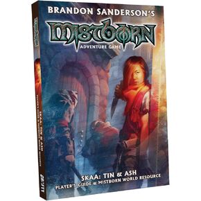 Mistborn: Skaa: Tin & Ash by Crafty Games - Rebellion Role-Playing - 2-6 Players, 1-2 Hours Gameplay, Ages 13+
