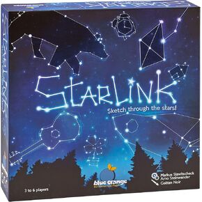 Blue Orange Games Game Starlink Game- لعبة رسم حفلة جديدة لمدة 3 إلى 6 لاعبين. موصى به للأعمار 8 وما فوق