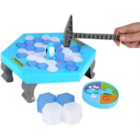 Puzzle Table Games Penguin ice pounding Penguin ice Cubes Save Penguin Knock ice Block Wall Toys Desktop Paternity Interactive Game