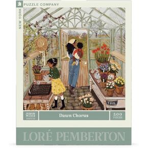 New York Puzzle Company - Loré Pemberton Dawn Chorus - 500 قطعة Jigsaw Puzzle لعائلة ليالي لعبة Loré Pemberton