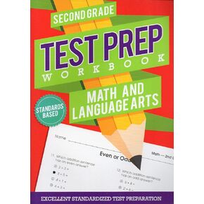 الصف الثاني للرياضيات وفنون اللغة اختبار الإعدادية (محاذاة مع المعايير الأساسية المشتركة) -v3