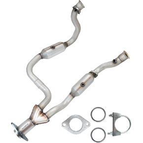 Catalytic Converter Compatible with 2000 2001 2002 2003 2004 2005 2006 2007 Ford F250/F350 Super Duty 6.8L 5.4L Catalytic Convertor High Performance (EPA Compliant)