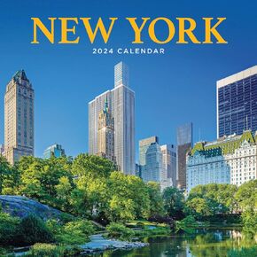 2024 New York Mini Wall Calendar