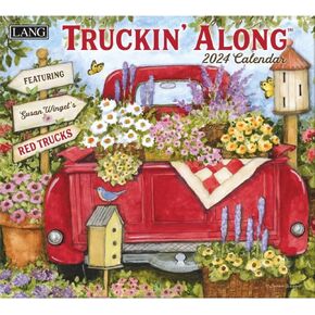 شركات لانغ ، Truckin على طول 2024 تقويم الحائط