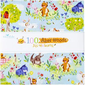 Jill Howarth 100 Aker Woods 10 "Stacker 42 10 بوصة الساحات طبقة كعكة Riley Blake 10-15170-42