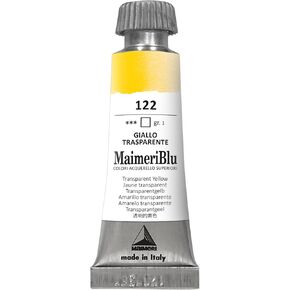 Maimeriblu 12ml Pigment Pigment Paint -Pigment Paint - Py150 Profive Professional Paint - Lightfast وشفاف أنبوب ألوان مائية للفنانين