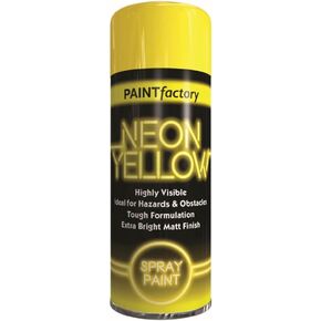Fluorescent Neon Blue Spray Paint 200ml Extra Bright Matt Finish