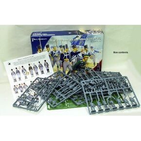 Perry Miniatures PN1 Prussian Line المشاة 28 مم من البلاستيك الصلب X46 من قبل بيري المنمنمات