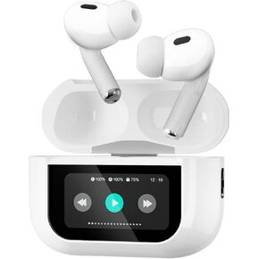 AI Language Translator أذن ، 144 لغة جهاز مترجم Bluetooth واللهجات 8 ترجمة اللغة غير متصلة بالإنترنت ، وسماعات المترجم ثنائية الاتجاه لتعلم اللغة/السفر/الأعمال
