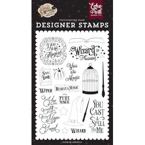 ECHO PARK PAPER COMPANY Echo Park Stamps-You are Magic, Multi