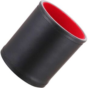 Quiet PU Leather Straight Dices Cup Shaker Dices Cups Drinking Game Entertainment Dices Cup Game Supply