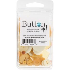 Button Up! JABC5528 Party Pack, Mustard