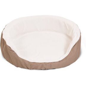 36x24 Khaki Lounger Pet Dog Bed by Majestic Pet Products Large