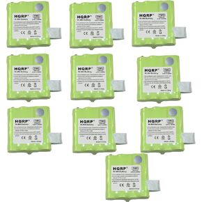 HQRP Two-Way Radio Rechargeable 2-Pack Battery Compatible with Midland BATT6R Replacement in Kuwait