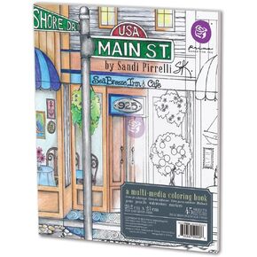 فلسفة الفلسفة الفنية SP كتاب Main Street 655350590086 كتاب التلوين (Sandy) كتاب تلوين