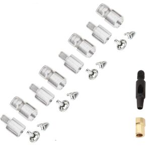 Double Cap Rivet Die Sets, 5mm, 6mm, 7mm and 9 mm Rivets Die for Hand Press Machine