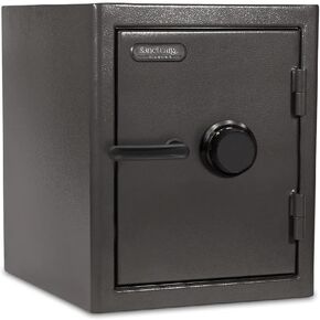 Sanctuary 2.33-Cu FT Fireproof and Plinproof Floor Safe مع قفل مزيج