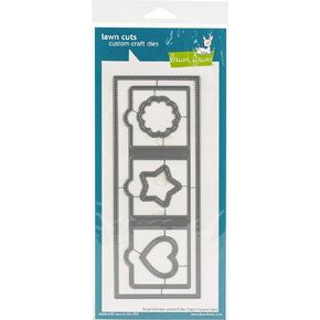 Lawn Fawn Lawn Cut Dies SM Slim FL, Small Slimline W/Lift The Flaps